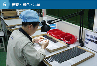 検査?梱包?出荷